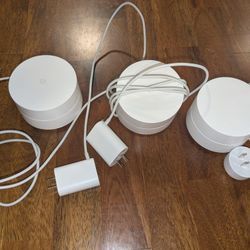 Google WiFi AC1200 Whole Home Mesh Router - 3 Pack