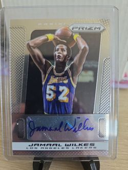 Lakers  Jamaal  Wilkes  Certified  Autograph  Card