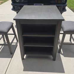Table and Bar Stools