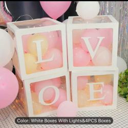 Boxes Spell Love Never Opened