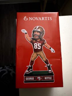 Limited edition George Kittle bobble head