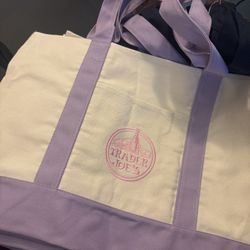 TJ Purple LARGE tote Bag