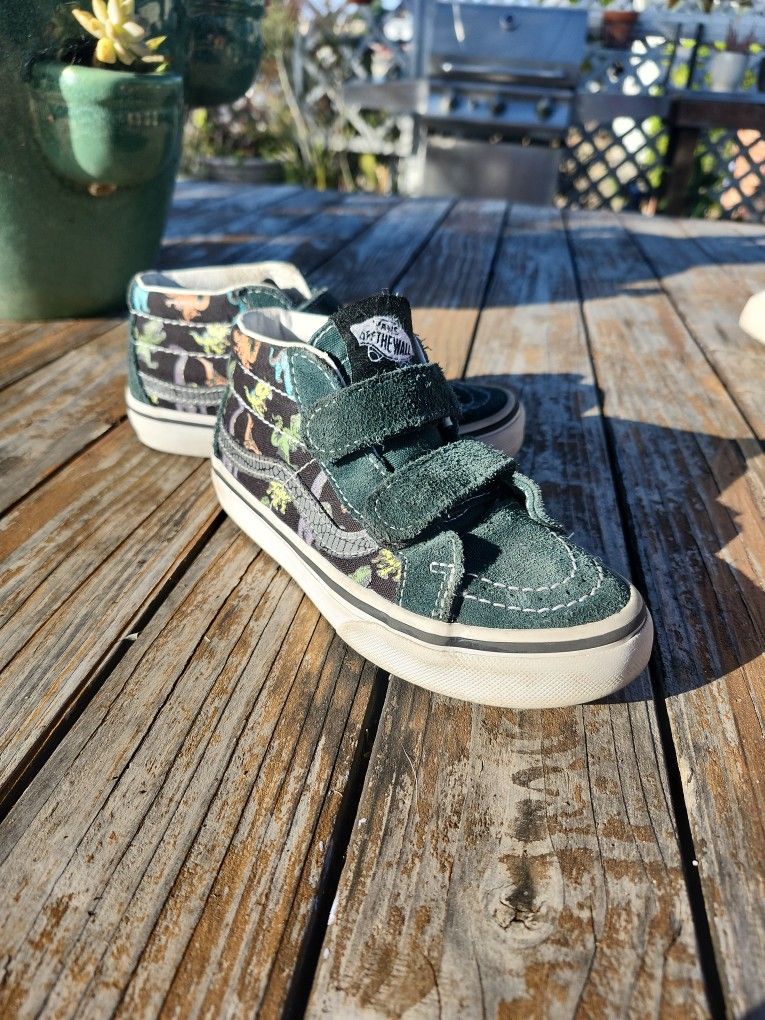 Kids Vans Size 12.5c Glow In The Dark