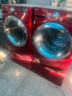 LG washer, and dryer electric working good
