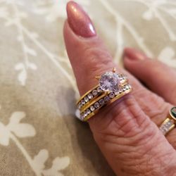 Stainless Steel Wedding Set Size 10