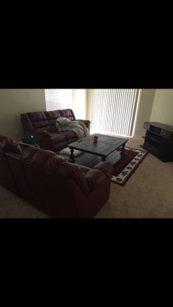 Gigantic coffee table black wood