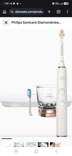 Philips Sonicare Diamondclean Smart Electric Toothbrush, Rose Gold