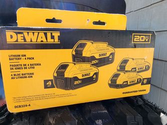 Dewalt Batteries New