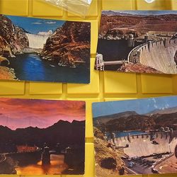 Vintage Hoover Dam Postcards