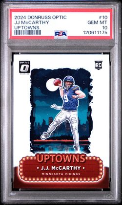 J.J. McCarthy PSA 10