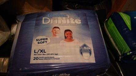 DIAPERS FOR KIDS $5.00 EACH BAG I HAVE A FEW 