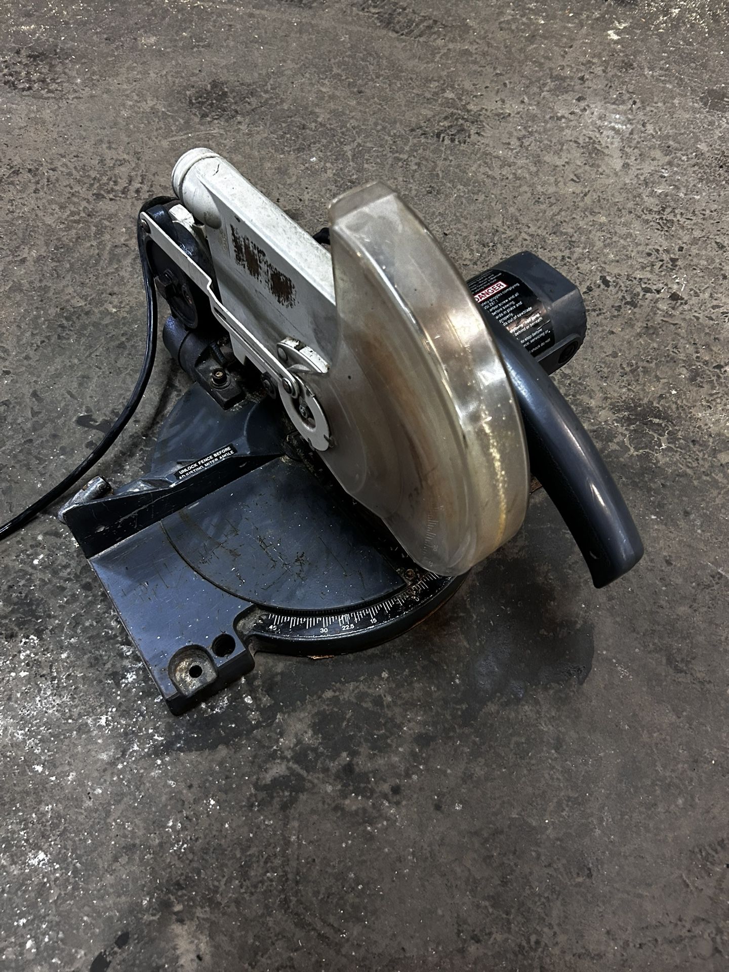 Sears Craftsman Miter Table saw