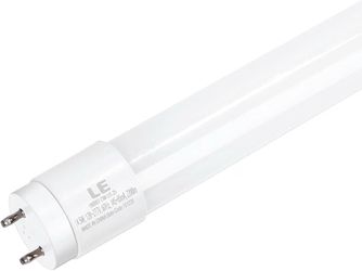 LE 25-Pack 4ft T8 LED Light Tube, 14.5W 2200lm (32W Equivalent), Type A Ballast Compatible, Dual -Ended Connection, Daylight White 5000K, Frosted Cove