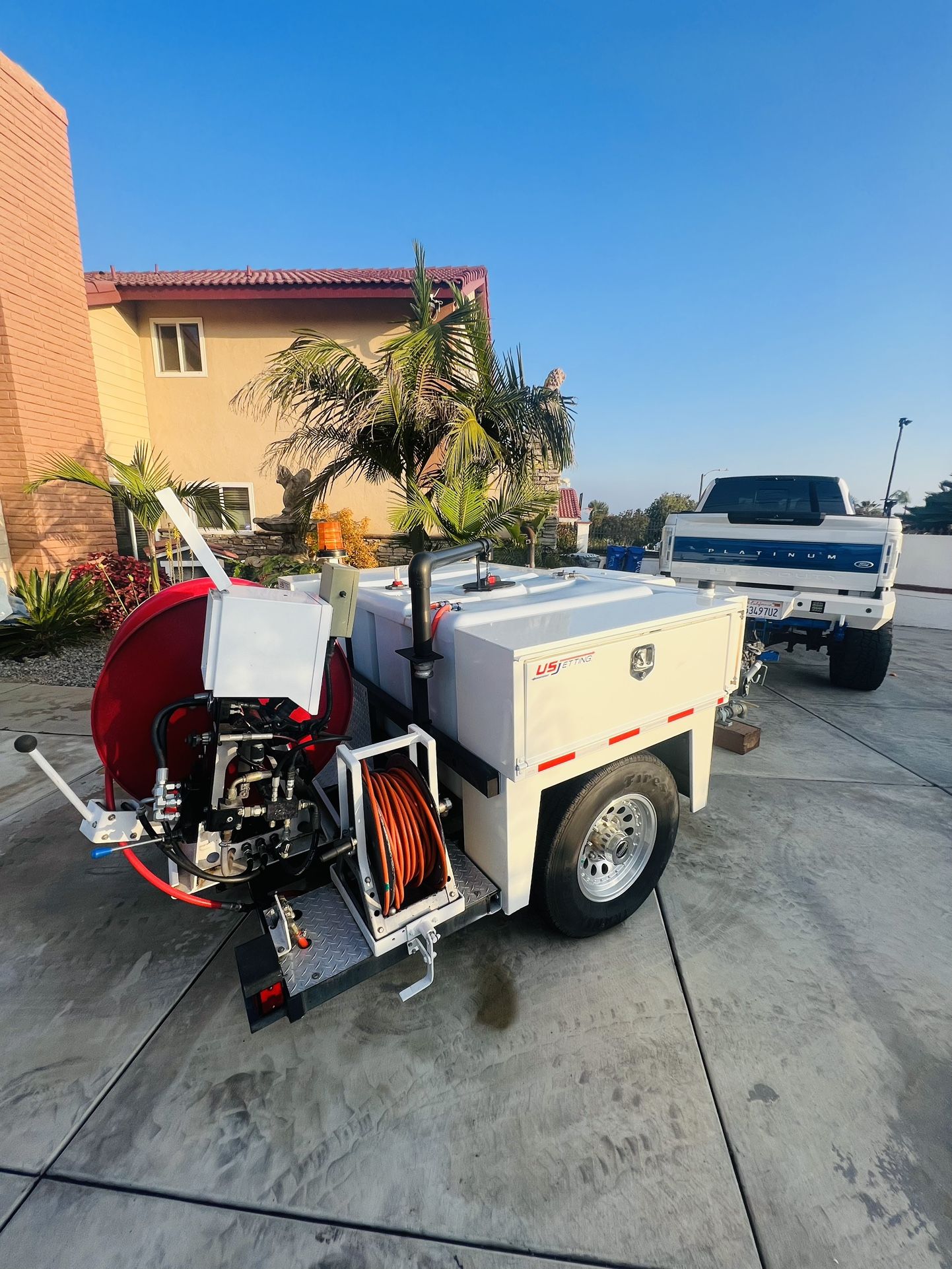 US Jetting Model 4018-300-TRL 4000PSI Hydrojetter