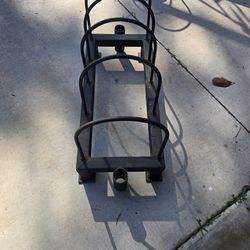 Olympic Weight Bar and Weight Holder