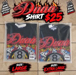 Duaa Shirt (Was $35 On Sale For $25, Sale Ends On Soon)