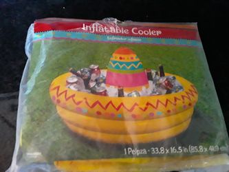 New inflatable cooler