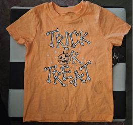 2T Halloween T SHIRT FOR TODDLERS TRICK OR TREAT