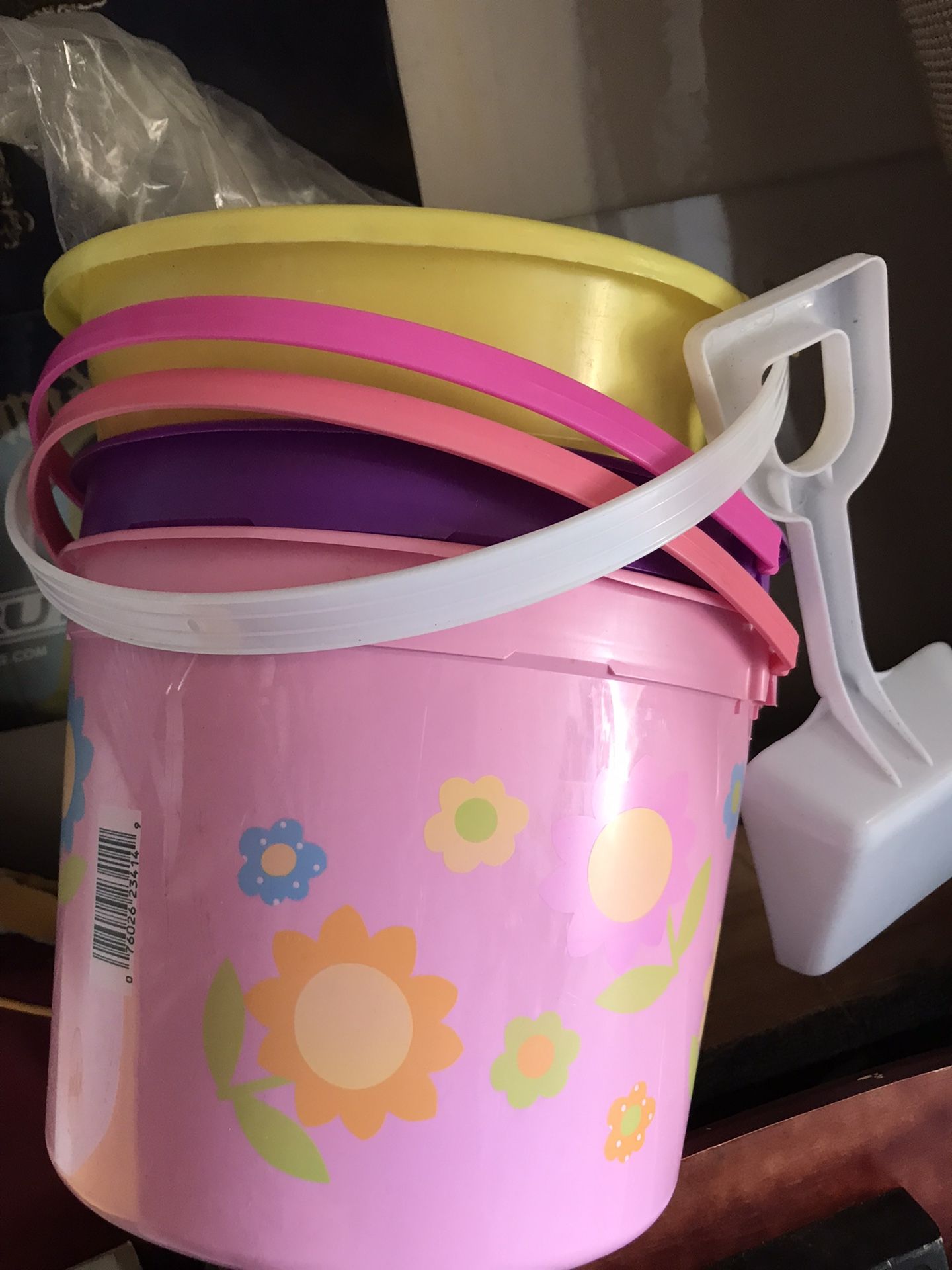 Easter Egg Hunt Kids Bucket, Sand Buckets