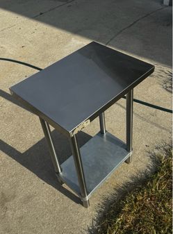 REGENCY 24” x 18” Stainless Steel  work TABLE   $135