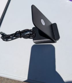 Wireless charging phone holder