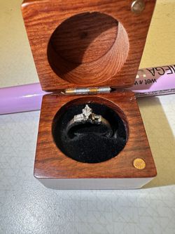 Women’s Platinum Engagement Marquise/Baguette Diamonds