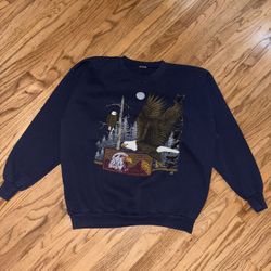 Vintage 1998 wildlife sweater size large