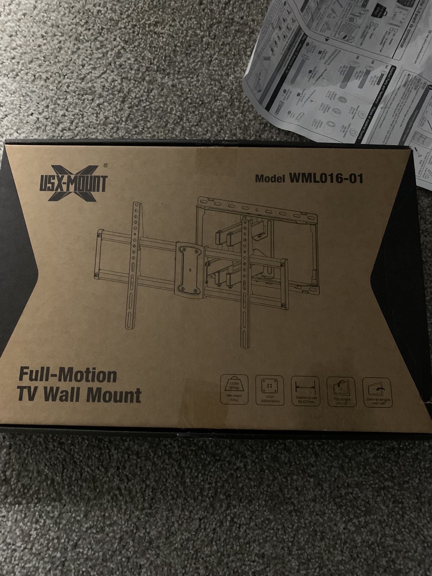 Full Motion Tv wall mount
