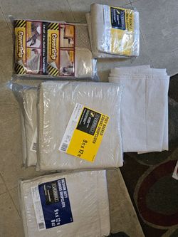 Canvas painter tarps
