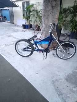 Custom Chopper Style electric Bicycle