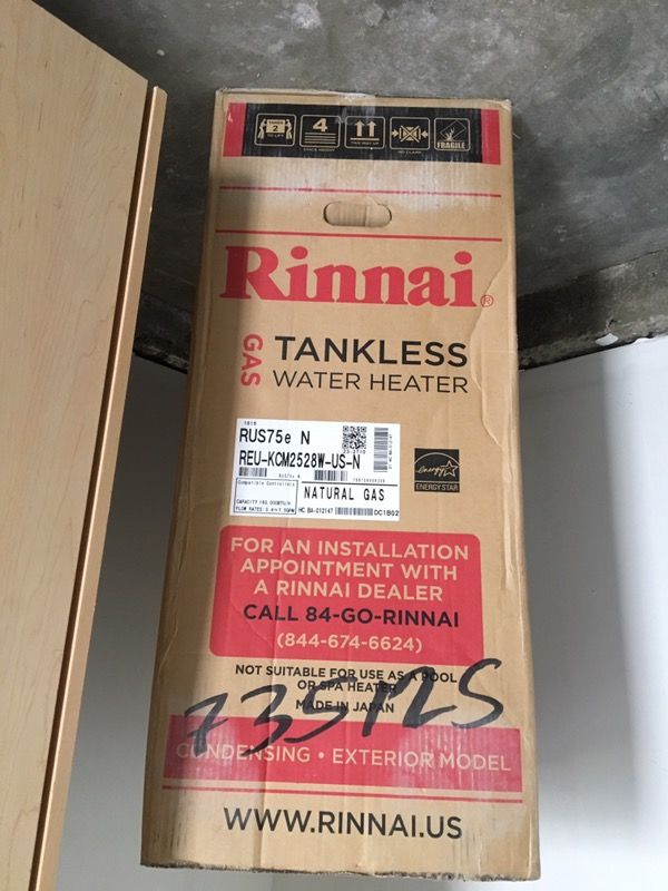 Rinnai Tankless Water Heater for Sale in Los Angeles, CA - OfferUp