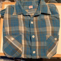 Penneys Sanforized Vintage 50's Big Mac Plaid Lumberjack Flannel Shirt