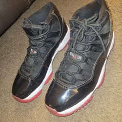 Air Jordan 11's Retro 'Bred' Mens Size 10