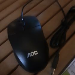 BNWT, AOC WIRED GAMING MOUSE