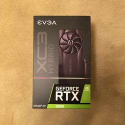 Nvidia EVGA GeForce RTX 3090 XC3 ULTRA HYBRID GAMING, 24G-P5-3978-KR Used