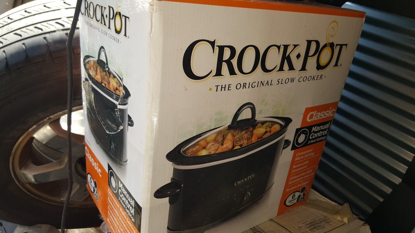 Brand new crock pot