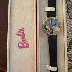 Barbie 35th Anniversary 1984 How to See the USA Wristwatch