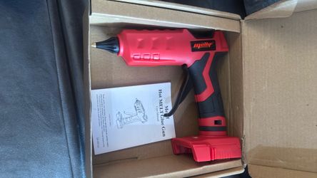 Cordless Hot Glue Gun Compatible With Milwaukee 18V Battery, (Tool Only) 100W Handheld Battery Powered Glue Gun