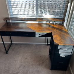 61” L-shaped Desk ($160 Original Price)