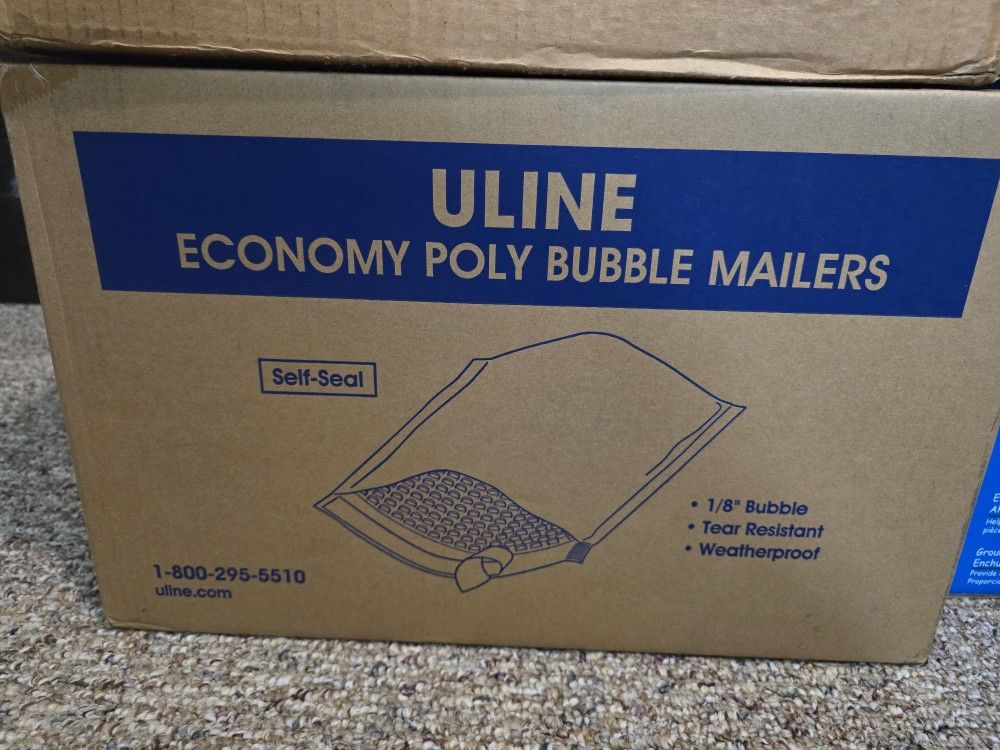 White Poly Bubble Mailers #7 - 14 1⁄4 x 20"