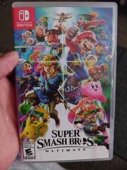Super smash bros nintendo switch game