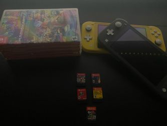 2 Switch Lites  &  5 Games