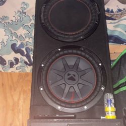 Kicker Under Seat Subwoofer