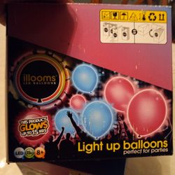 LEDs Party Supplies Balloons Two Big Boxes $800 
