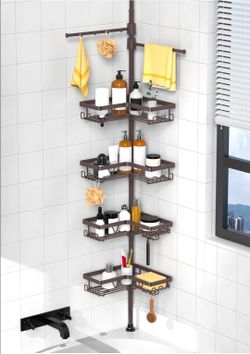 Tension Shower Caddy KEGII BRONZE