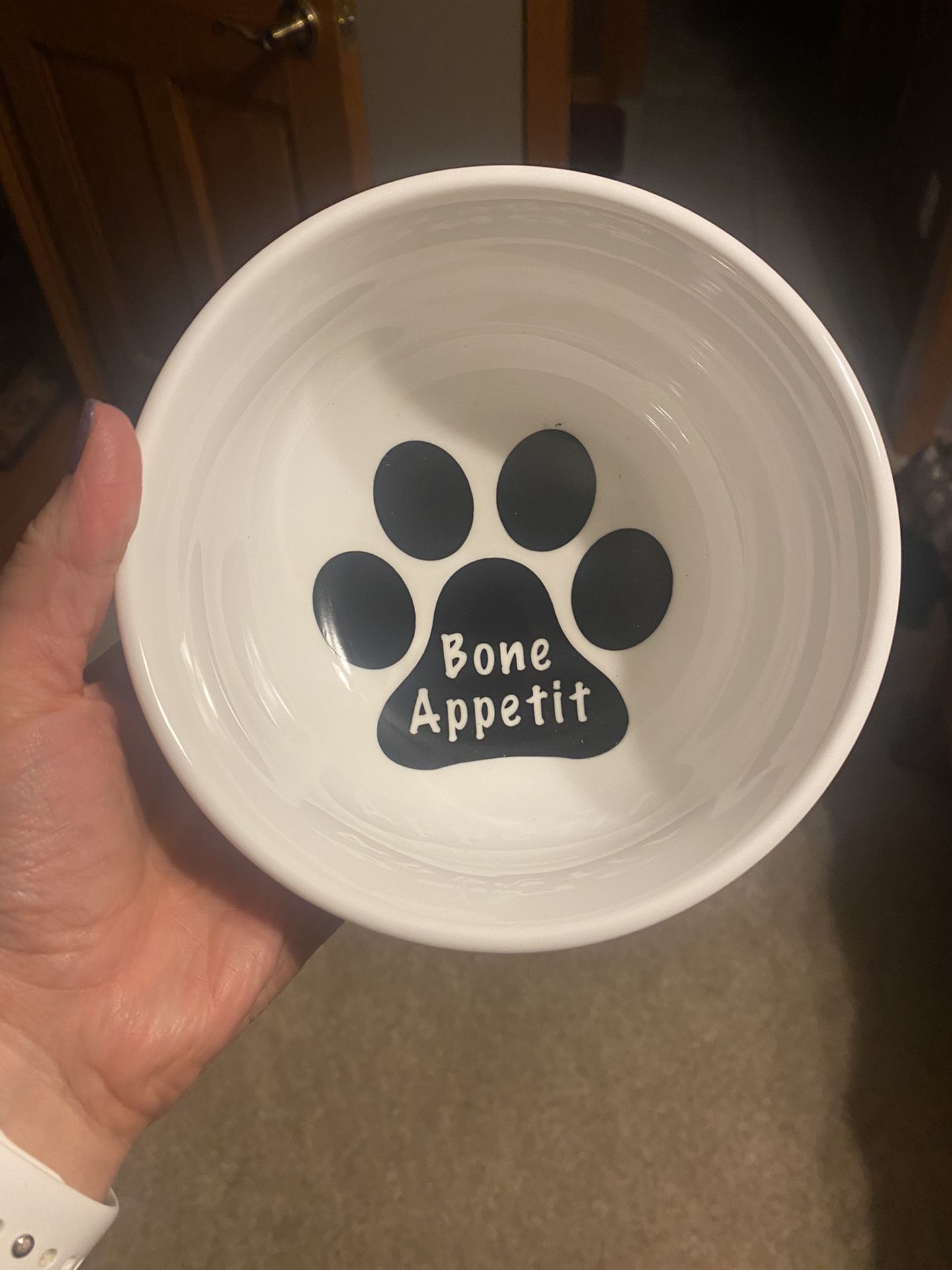 Bone Appetit Dog Bowl