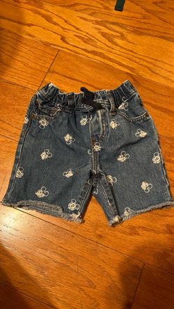 Toddler Boy size 3T Jean Shorts Gap and Disney Mickey Mouse