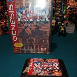 Sega Game "Super Street Fighter 2" ( Vintage 1994 )