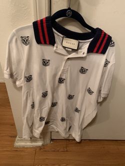 Gucci collar shirt sz medium