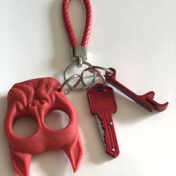 Dog Knuckle  Keychain 